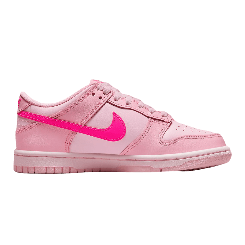 Tênis Dunk Low "Triple Pink" Feminino Rosa
