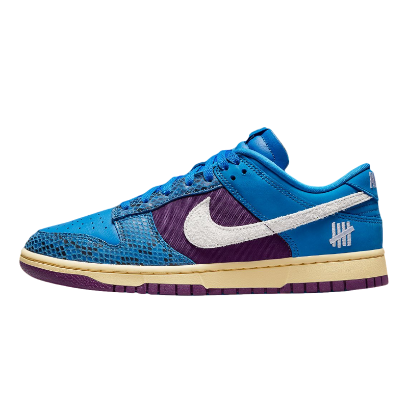 Tênis Dunk Low "Undefeated On It" Azul