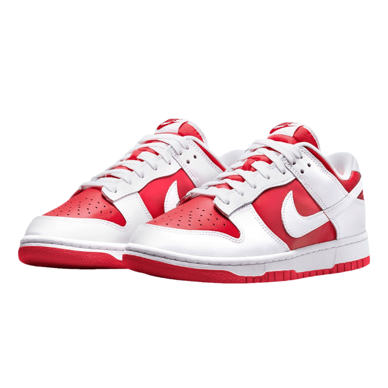 Tênis Dunk Low "University Red" Masculino Vermelho / Branco