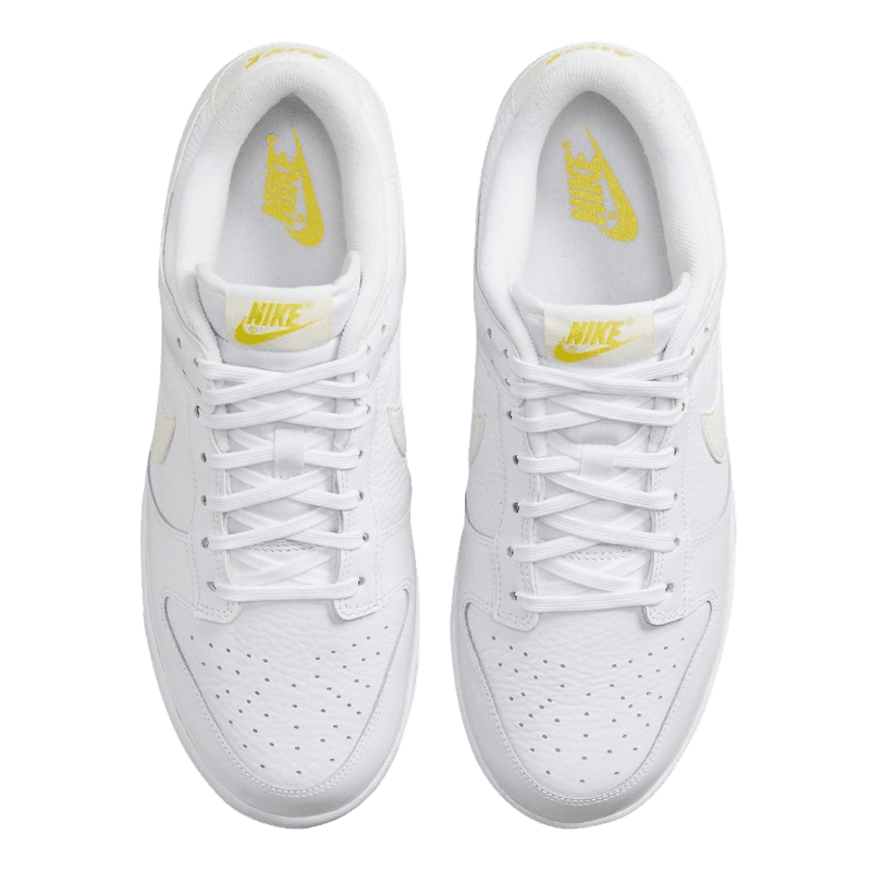 Tênis Dunk Low Valentine's Day "Yellow Heart" Masculino Branco