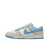Tênis Dunk Low "Athletic Department University Blue" Masculino Cinza / Azul