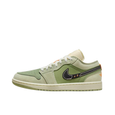 Tênis Air Jordan 1 Low SE "Craft Light Olive" Verde