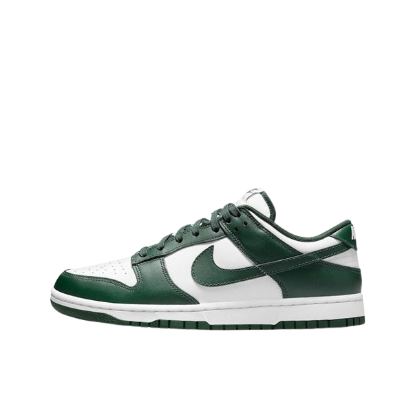 Tênis Dunk Low "Michigan State" Verde
