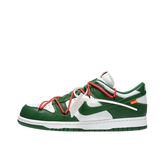 Tênis Dunk Low x Off-White "Pine Green"