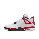 Tênis Air Jordan 4 "Red Cement" Branco / Vermelho