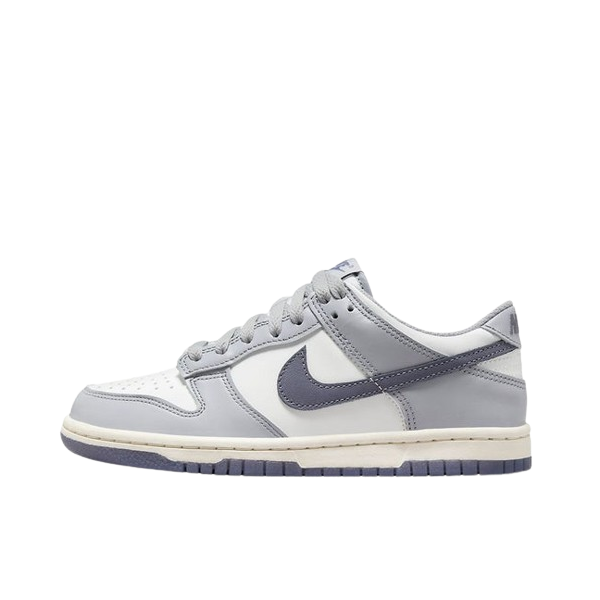 Tênis Dunk Low "Light Carbon" Feminino Cinza