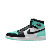Tênis Air Jordan 1 High OG "Green Glow" Masculino Preto / Verde