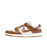 Tênis Dunk Low LX "Brown Ostrich" Feminino Marrom
