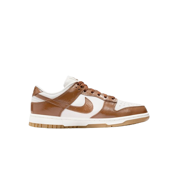 Tênis Dunk Low LX Brown Ostrich Marrom