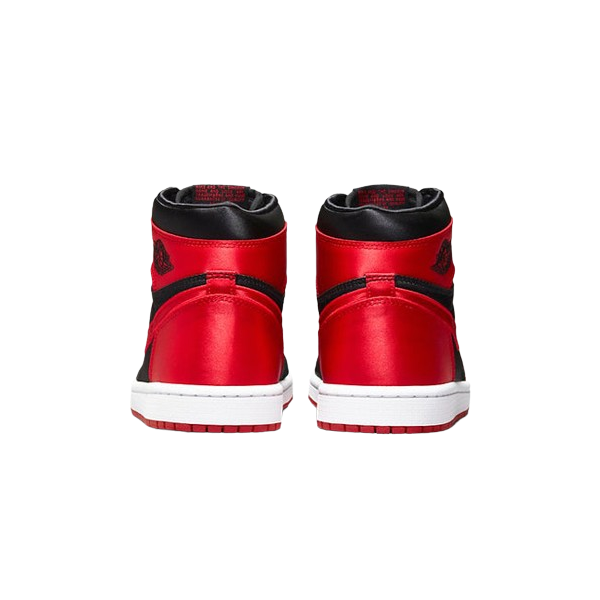 Tênis Air Jordan 1 High OG "Satin Bred" Vermelho / Preto