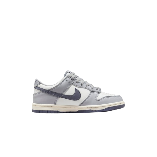 Tênis Dunk Low "Light Carbon" Feminino Cinza