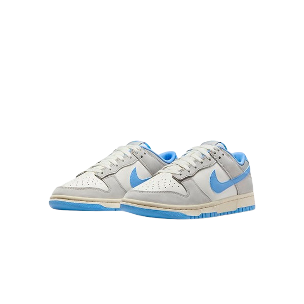 Tênis Dunk Low "Athletic Department University Blue" Masculino Cinza / Azul