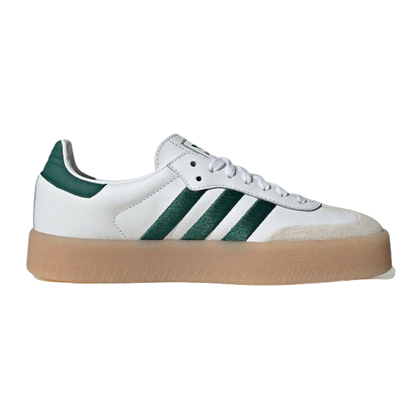 Tênis Adidas Sambae "Cloud White Collegiate Green" Feminino Verde