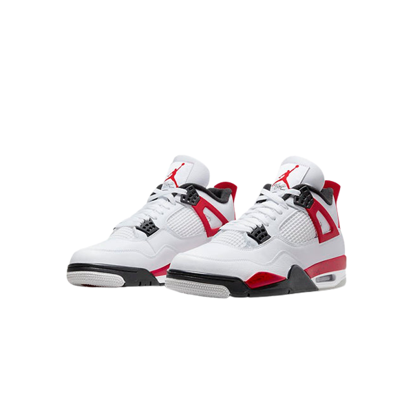 Tênis Air Jordan 4 "Red Cement" Branco / Vermelho