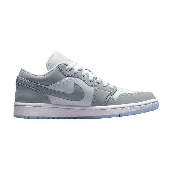 Tênis Air Jordan 1 Low "Wolf Grey" Feminino Cinza