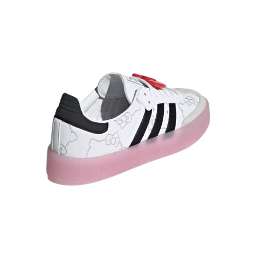 Tênis Hello Kitty x adidas Sambae Cloud White Clear Pink