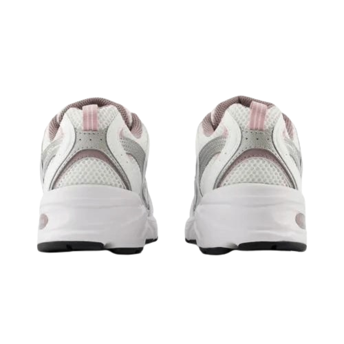 New Balance 530 White Silver Metalic Ice Wine