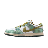 Nike Dunk SB Low Pro x Alexis Sablone White and Pacific Moss