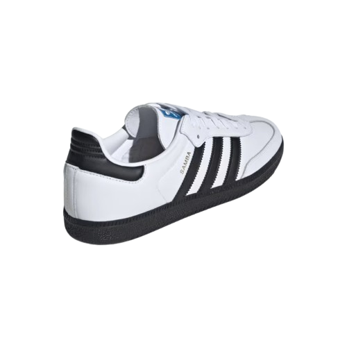 Tênis Adidas Samba OG Cloud "White Core Black" Branco