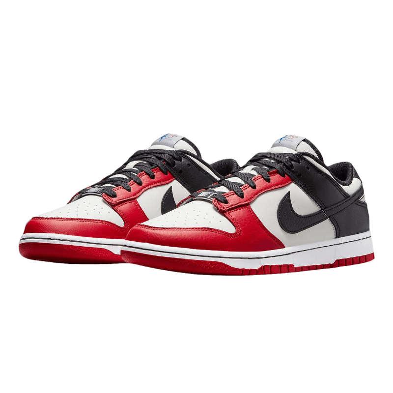 Tênis Dunk Low x NBA Retro "Chicago" Vermelho