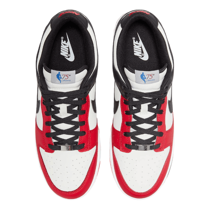 Tênis Dunk Low x NBA Retro "Chicago" Vermelho