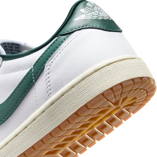Tênis Air Jordan 1 Low OG "Oxidized Green" Branco / Verde