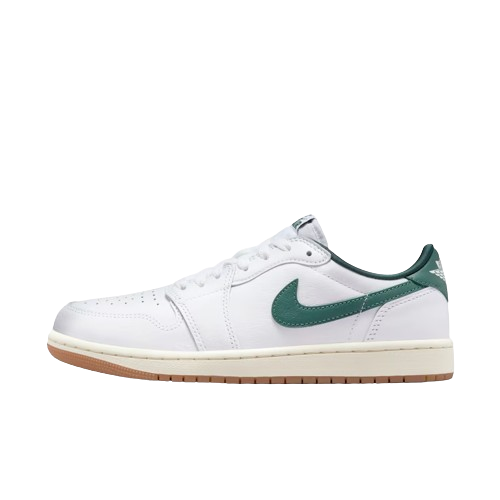 Tênis Air Jordan 1 Low OG "Oxidized Green" Branco / Verde