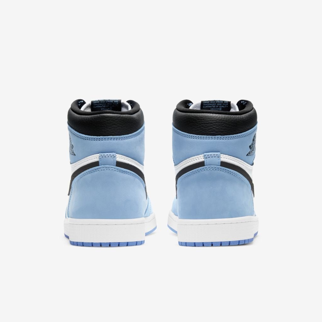 Tênis Air Jordan 1 High "UNC University Blue" Masculino Azul