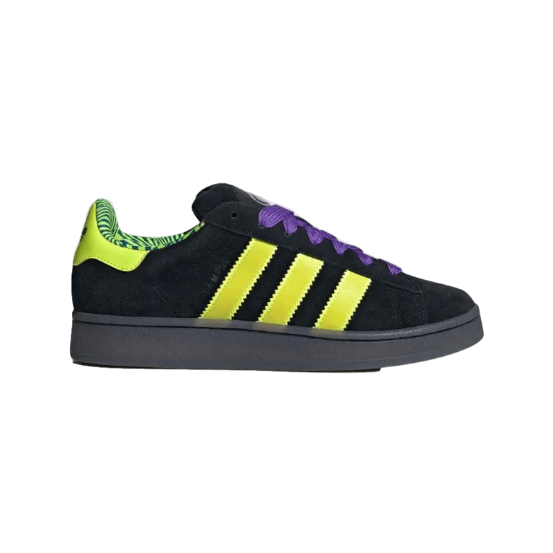 Tênis Adidas Campus 00s "Solar Yellow Purple Rush" Masculino Preto
