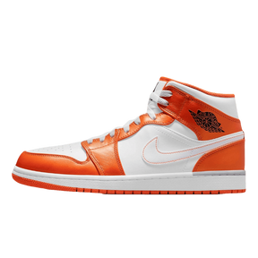 Tênis Air Jordan 1 Mid "Electro Orange" Laranja