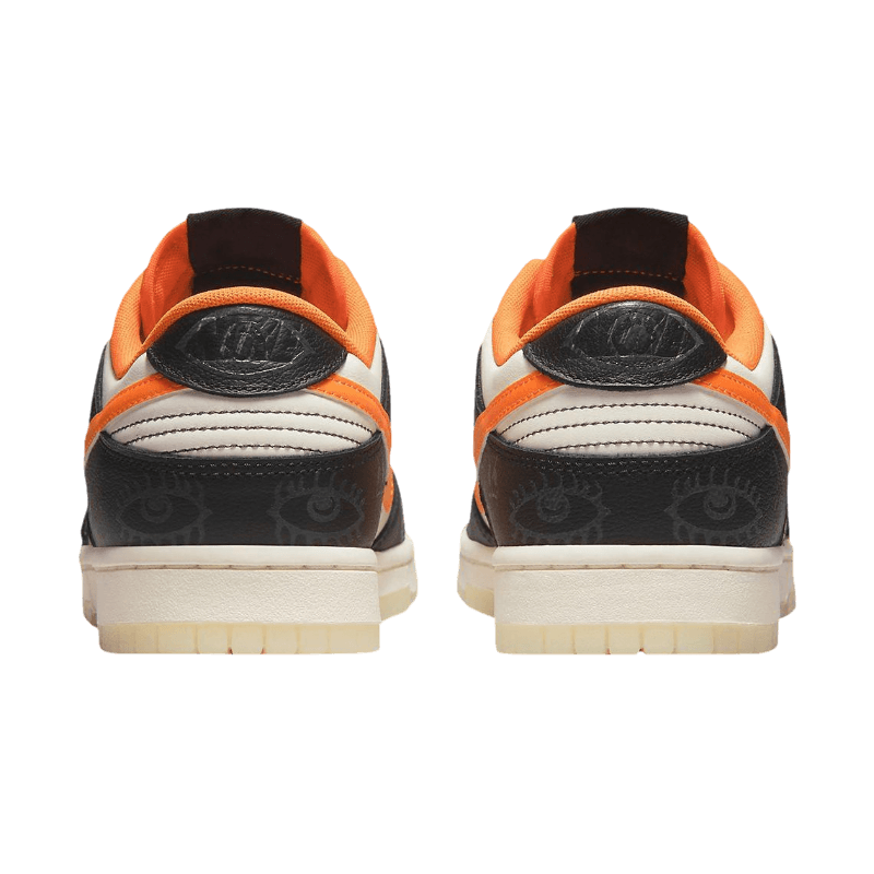Tênis Dunk Low "Halloween" Preto / Laranja