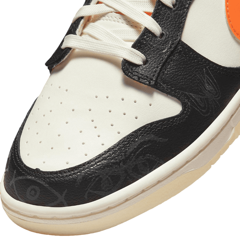 Tênis Dunk Low "Halloween" Preto / Laranja