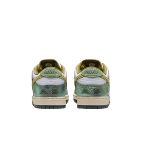 Nike Dunk SB Low Pro x Alexis Sablone White and Pacific Moss