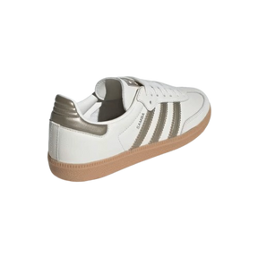 Tênis adidas Samba OG "Off White Cyber Metallic" Feminino Branco
