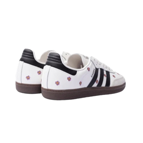 Tênis Adidas Samba OG "White Floral Embroidery" Feminino Branco
