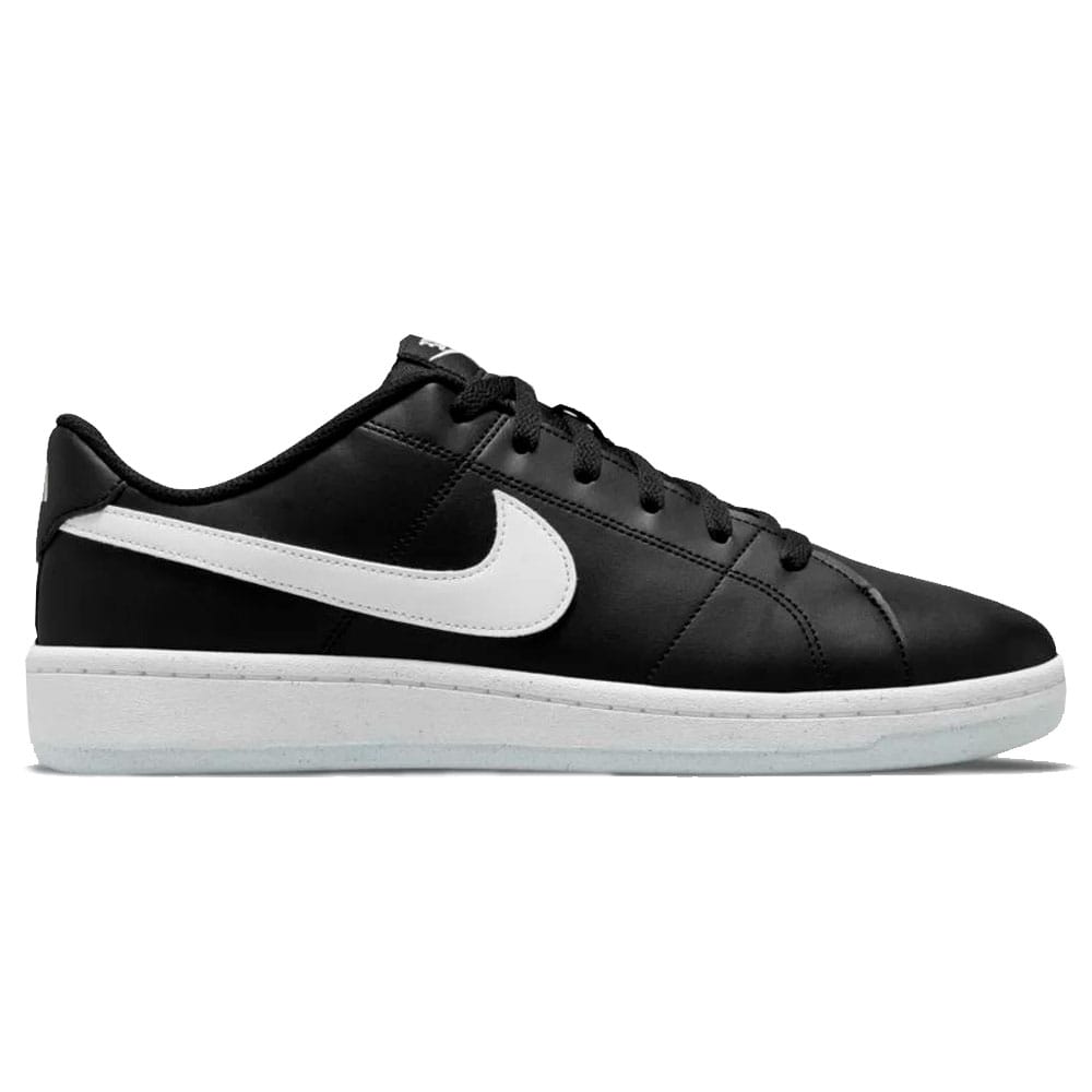 TÊNIS NIKE COURT ROYALE 2 NEXT NATURE MASCULINO - PRETO+BRANCO