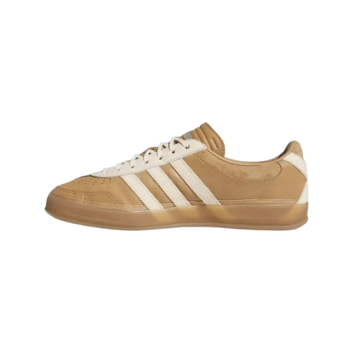 Tênis Bad Bunny x adidas Gazelle Indoor Messi "Cardboard Cream White" Bege