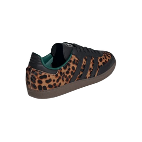 Tênis Adidas Samba OG "Black Green Leopard" Feminino Marrom/Preto