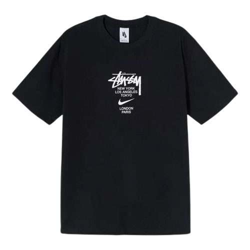 Camiseta Nike x Stussy NGR Preta